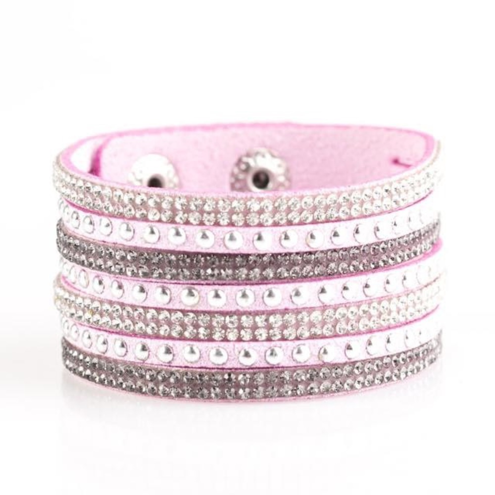 5 for $25! Paparazzi purple urban Wrap Bracelet